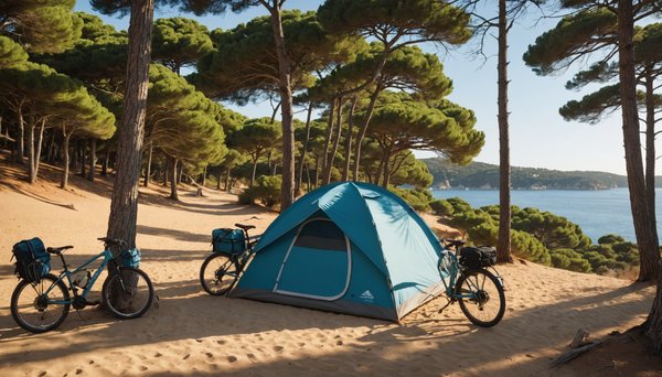 Sejourner en camping pour explorer porquerolles